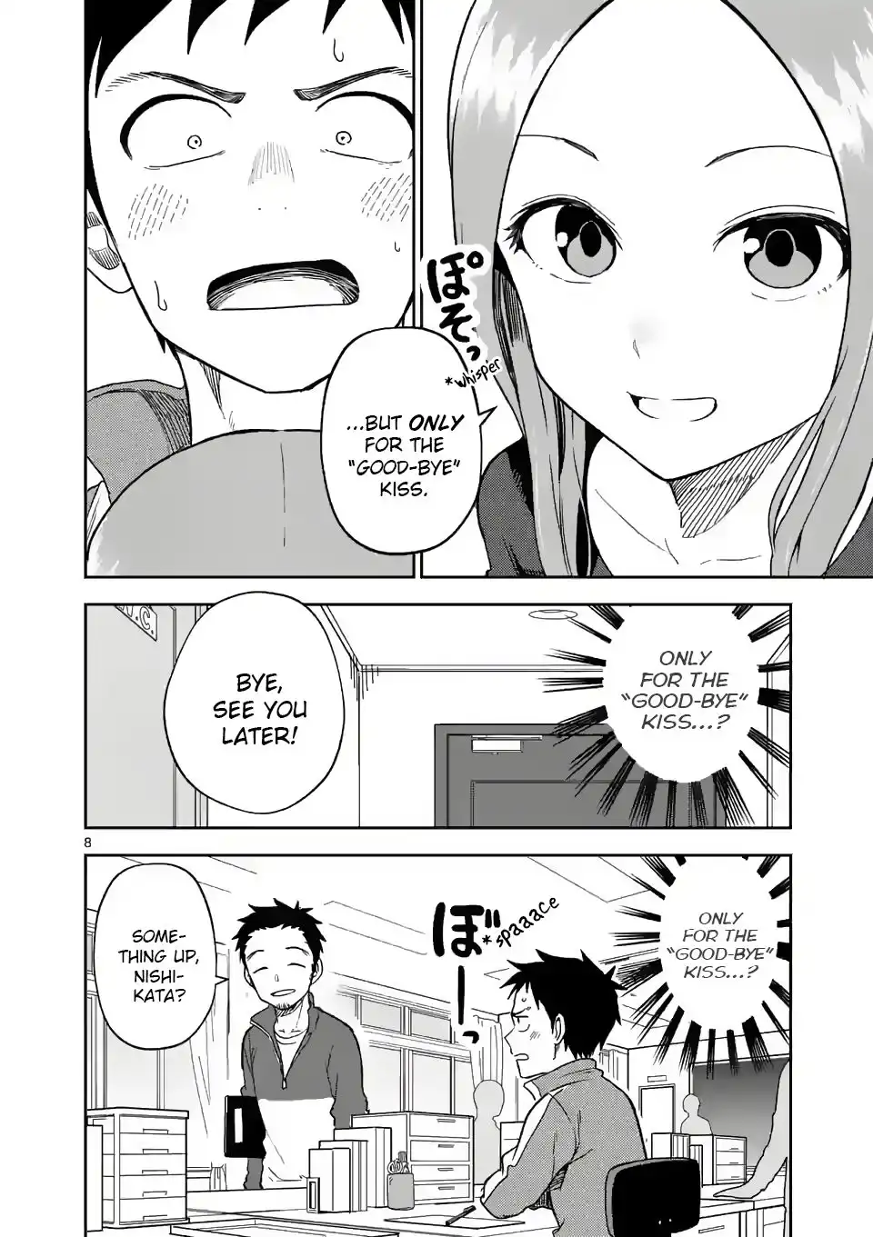 Karakai Jouzu no (Moto) Takagi-san Chapter 162 8